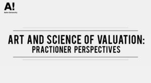 Art and science of valuation: practitioner perspectives.