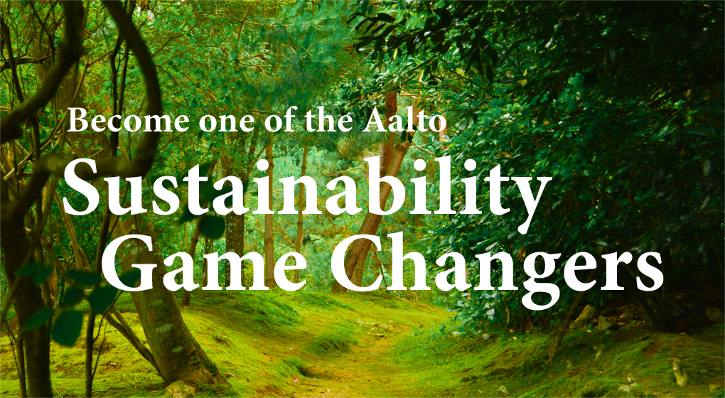 Sustainability Game Changers