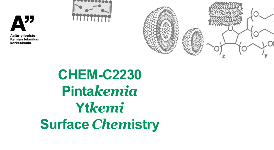 Digitalisation of CHEM-C2230 Surface Chemistry