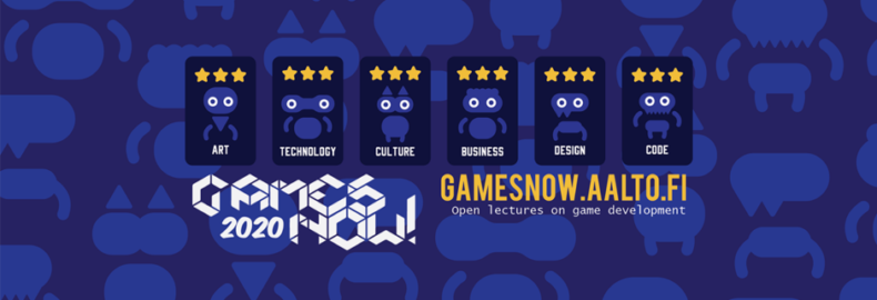 Games Now! open lecture series is coming back in September